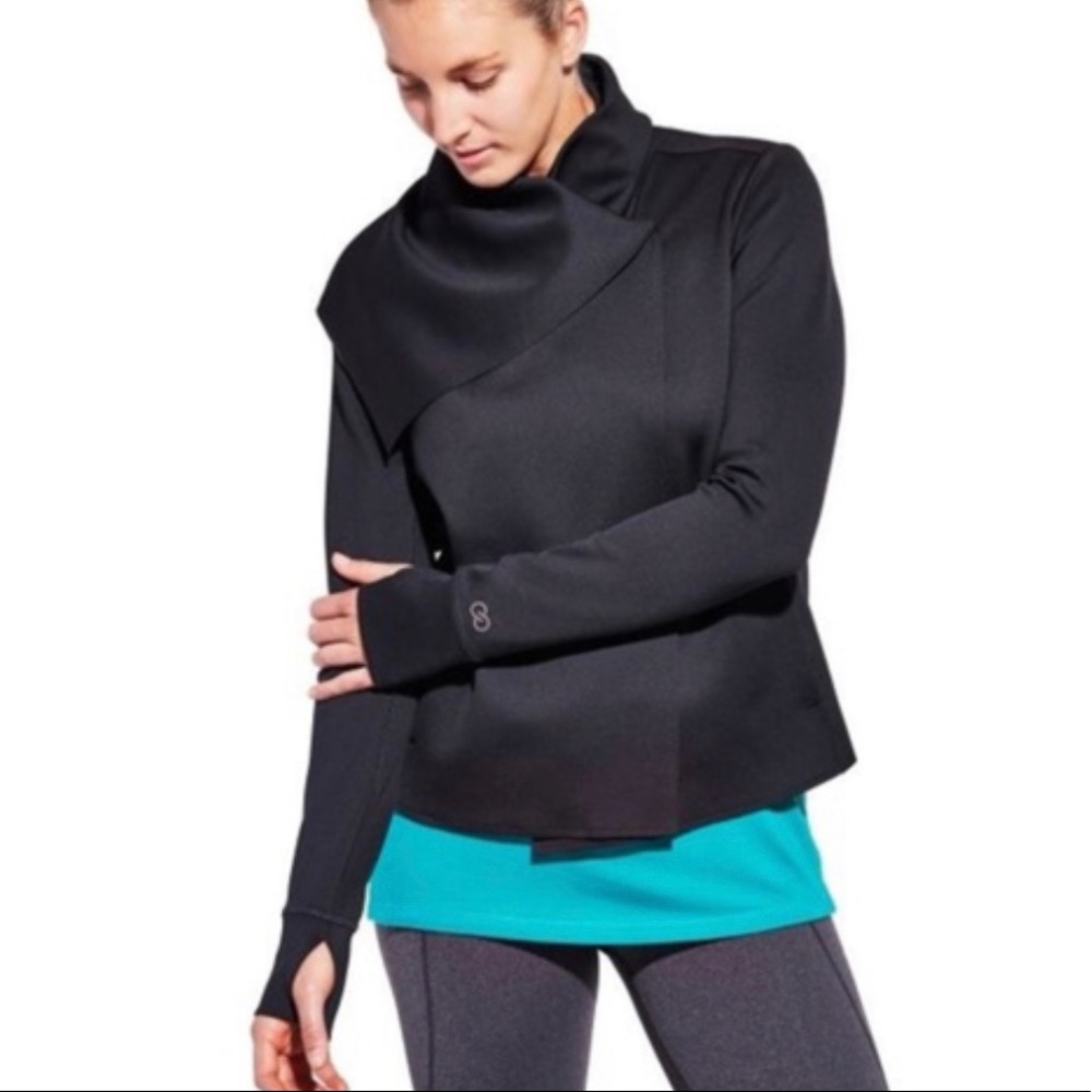 CALIA Effortless Moto Black Jacket XS